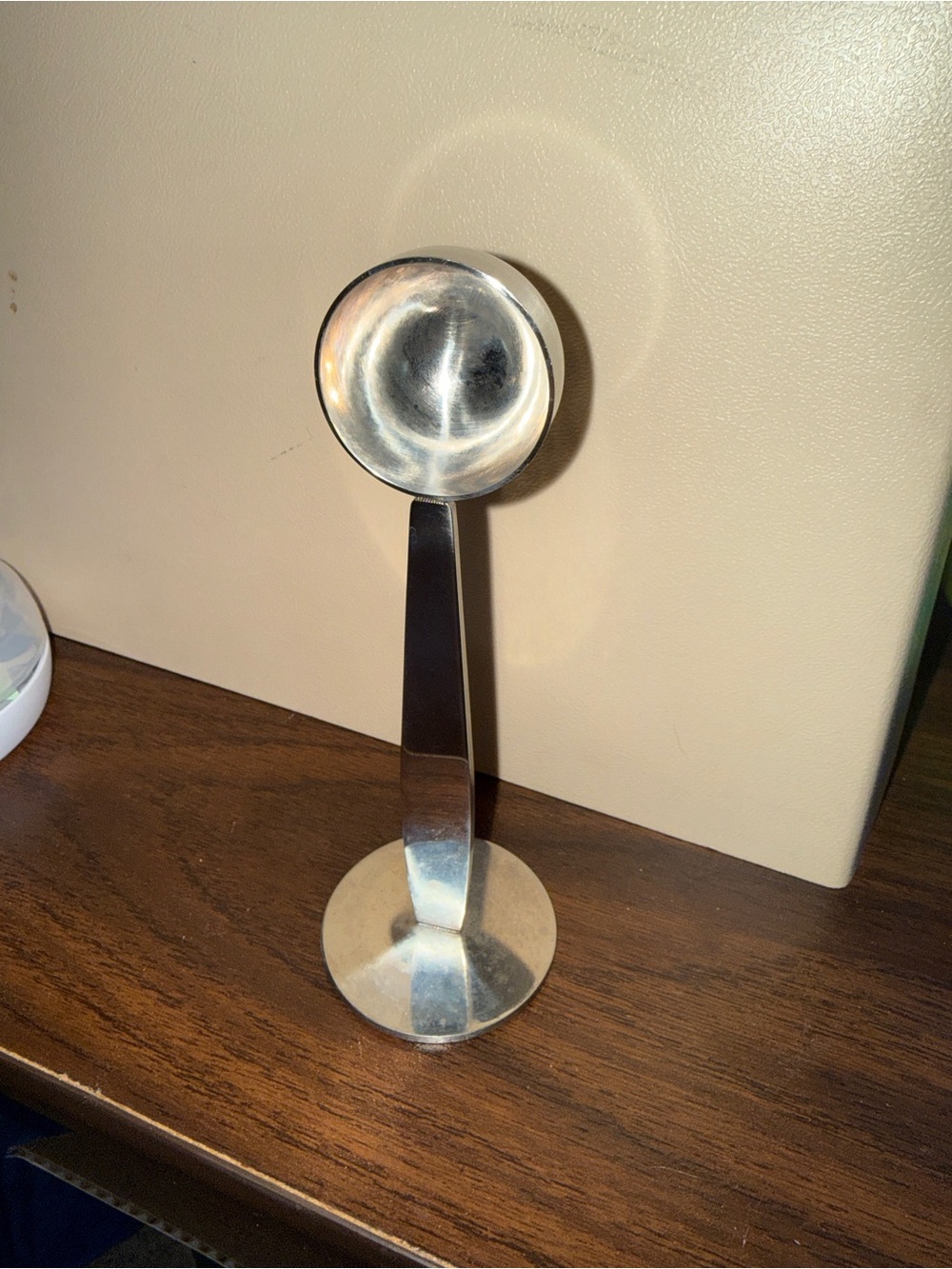 Stainless Steel Coffee Scoop/Coffee Tamper- Silver